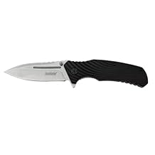 Kershaw Huddle Assisted Opening Knife Black GFN (3.25" Stonewash) 1326