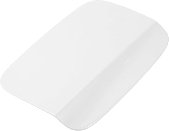 Fuel Tank Door Cap for Audi Q3 2013-2018 Fuel Filler Flap Cover Clip Type No.8U0809907 White ABS Fuel Filler Door Gas Cap